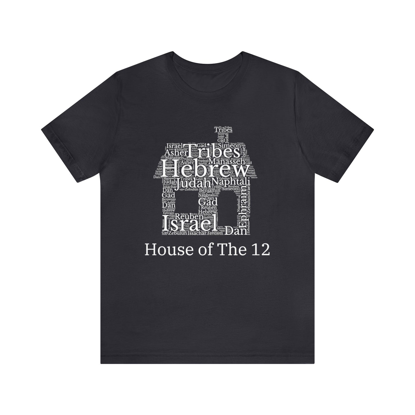 House of the 12 tribes of Israel, Unisex  inspirational gift tee, Hebrew shirt, Christian tshirt,  Israelite tee, Jesus tshirt, Bible tshirt, Passover tee