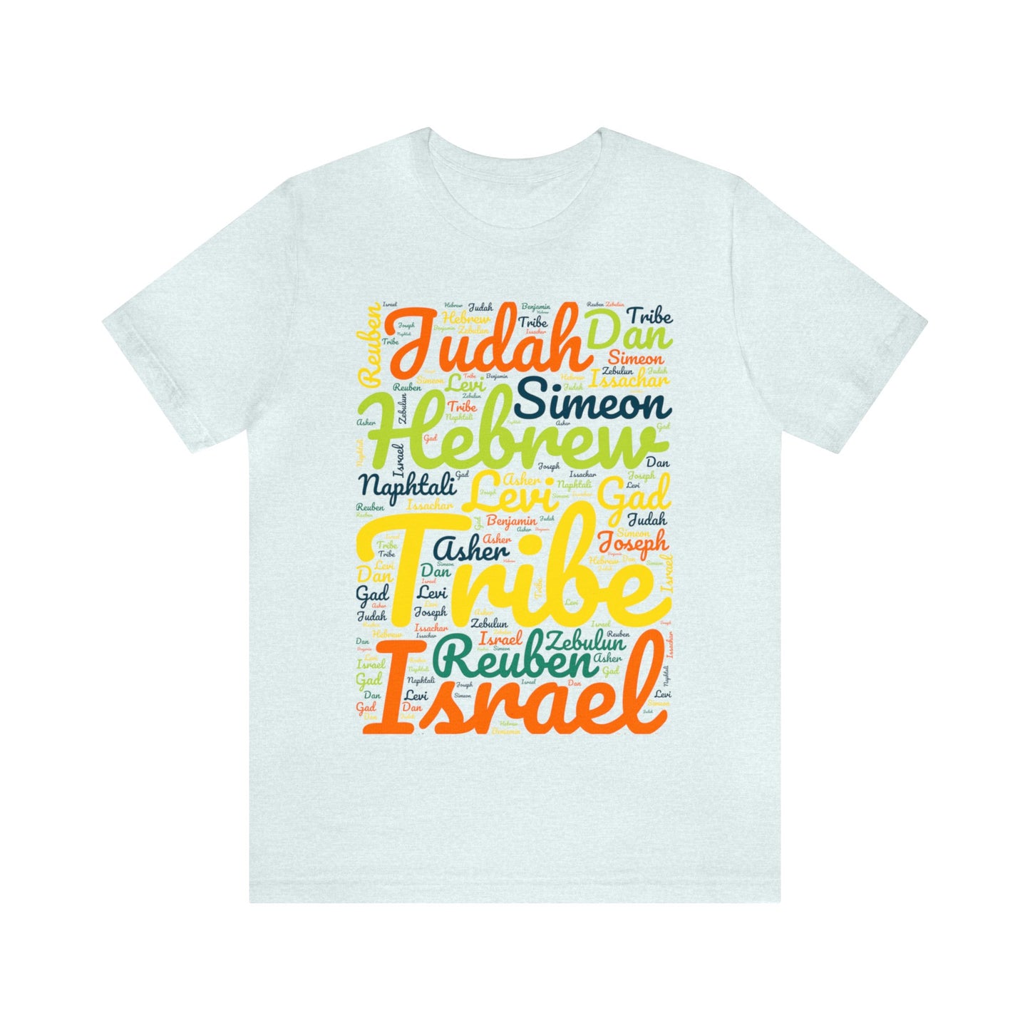 Tribes of Israel- House of Israel tee, Faith tee gift, Bible gift, 12 tribes tshirt, Family Religious tshirt Hebrew shirt, Israelite tee, Feast party tee