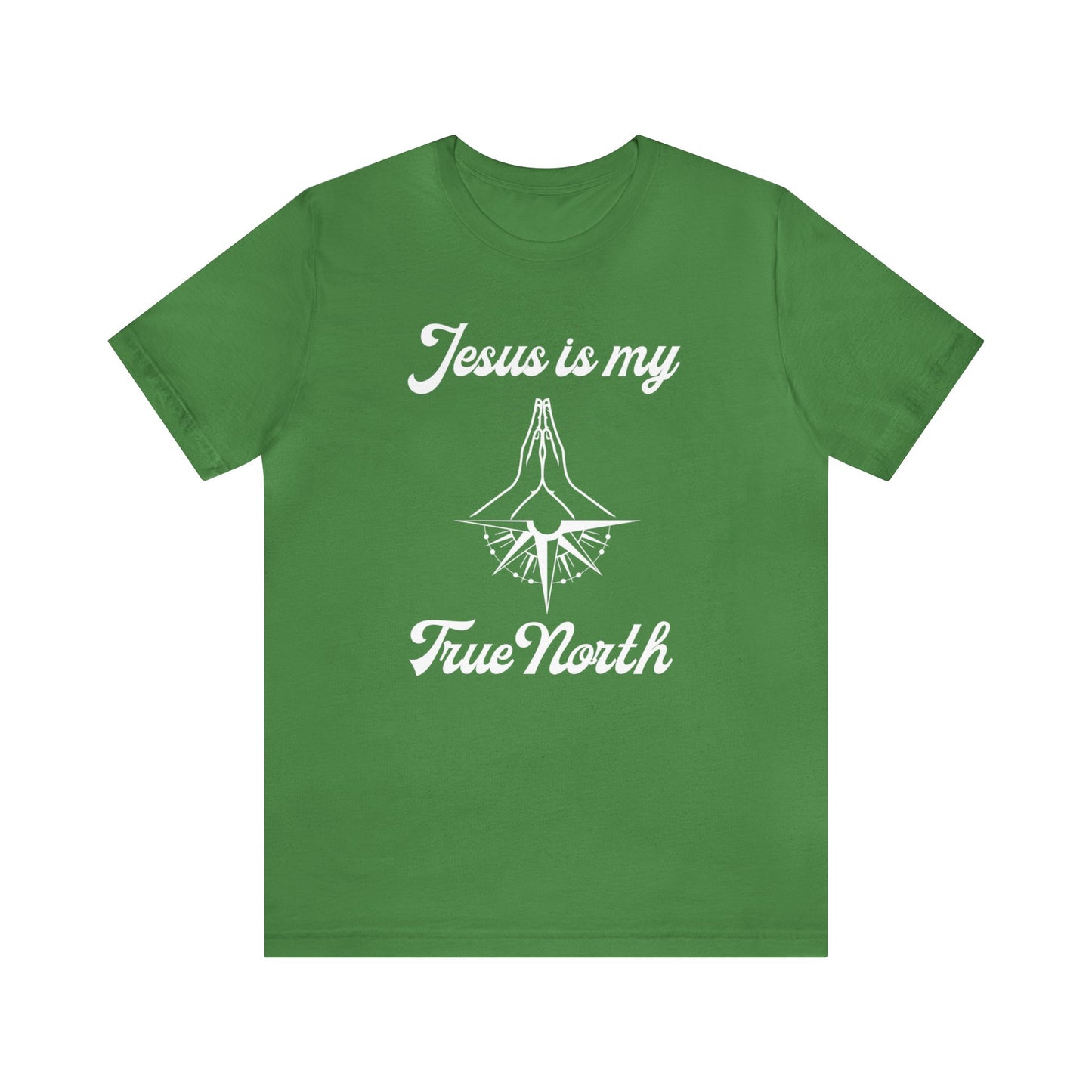 Jesus is my true north religious tshirt, gift for husband, wife, father,  Baptism, faith tee, Christian shirt, compass tshirt, Canada day tee, outdoor camping tshirt