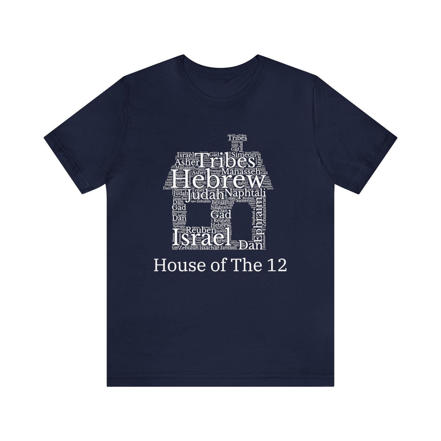 House of the 12 tribes of Israel, Unisex  inspirational gift tee, Hebrew shirt, Christian tshirt,  Israelite tee, Jesus tshirt, Bible tshirt, Passover tee