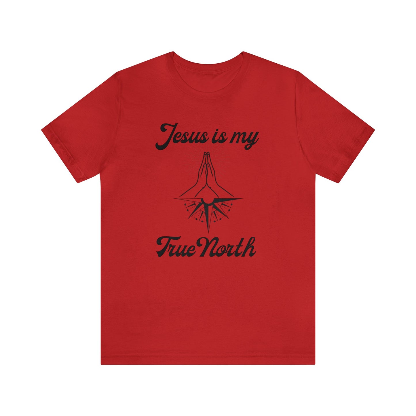 Jesus  my true north religious tshirt, gift for husband, wife, father,  Baptism, faith tee, outdoors tee, Hiking tee, compass shirt Christian shirt , camping tee gift, Canada day  tee gift