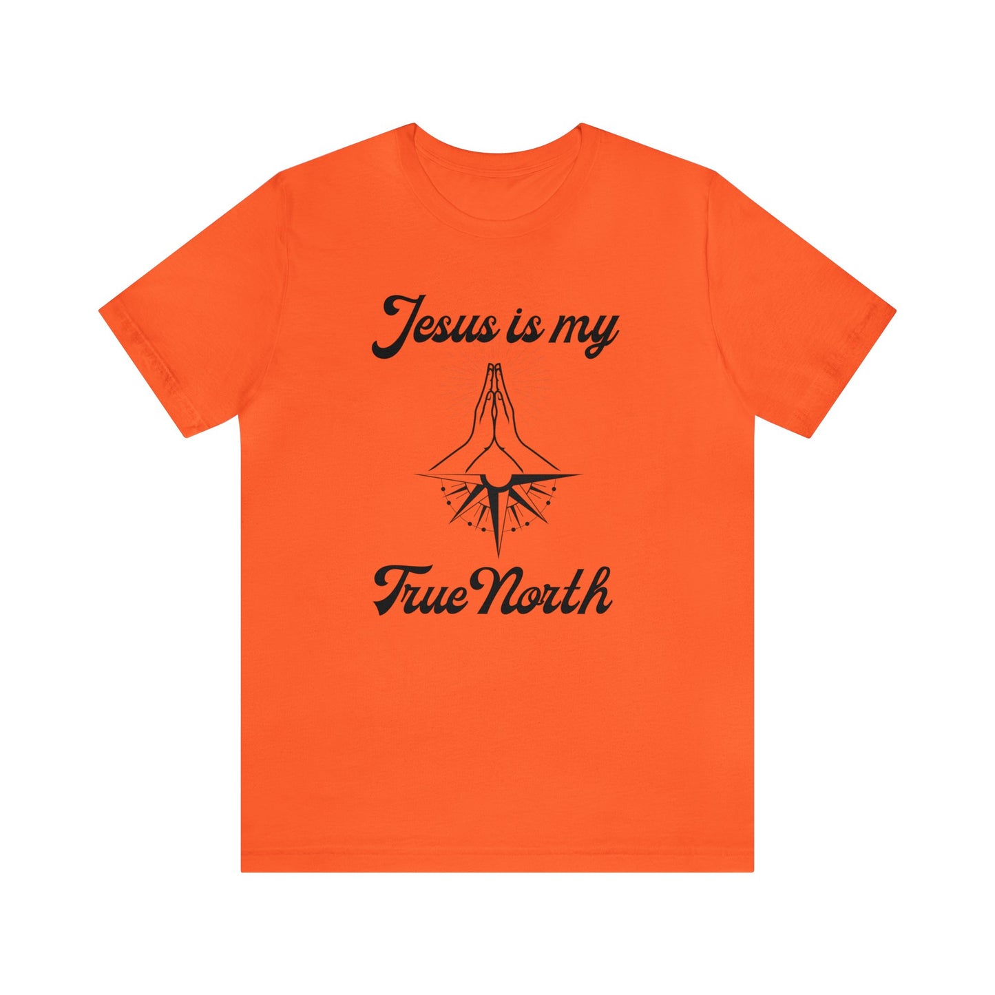 Jesus  my true north religious tshirt, gift for husband, wife, father,  Baptism, faith tee, outdoors tee, Hiking tee, compass shirt Christian shirt , camping tee gift, Canada day  tee gift