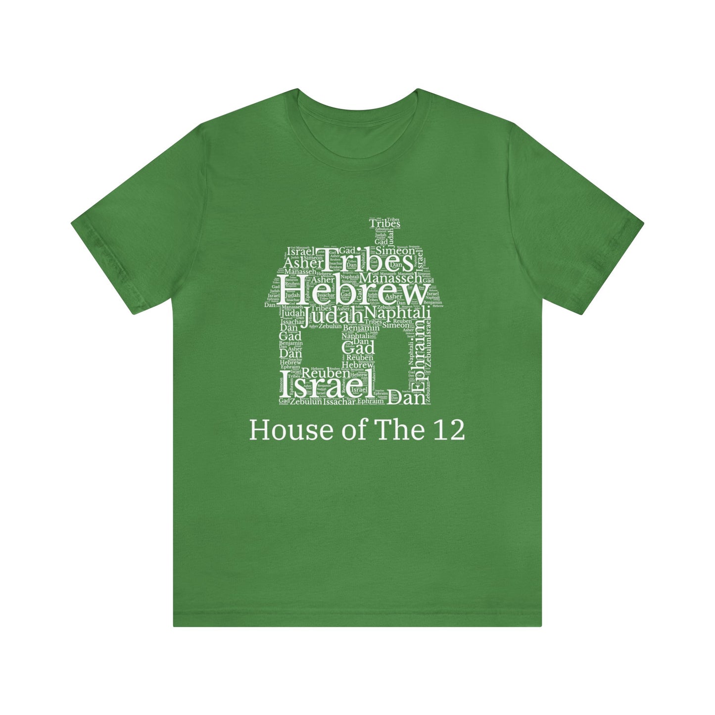 House of the 12 tribes of Israel, Unisex  inspirational gift tee, Hebrew shirt, Christian tshirt,  Israelite tee, Jesus tshirt, Bible tshirt, Passover tee