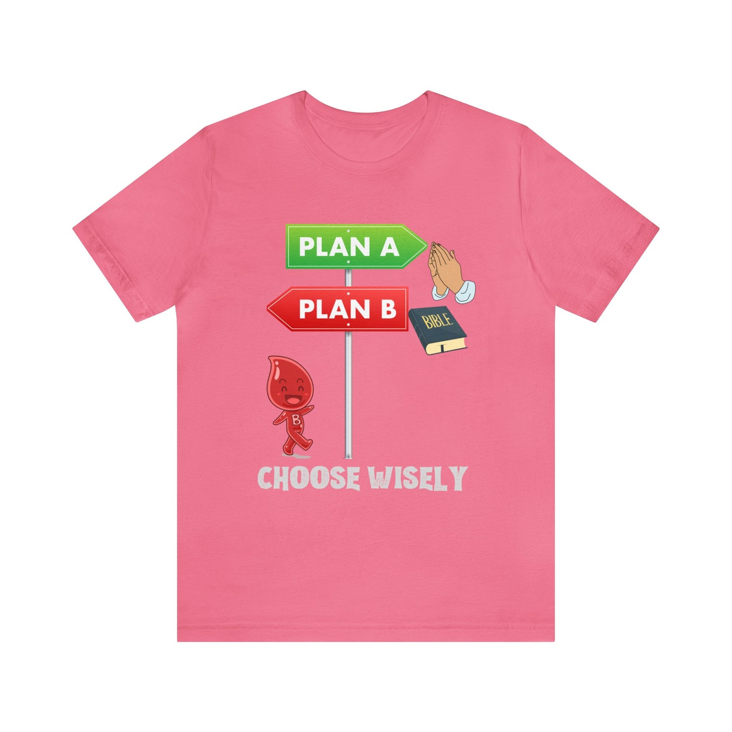 Plan A or Plan B-Choose wisely!-Funny Christian End Times tshirt ,Religious gift, motivational tshirt, Revelations tee, family tshirt , Bible tee