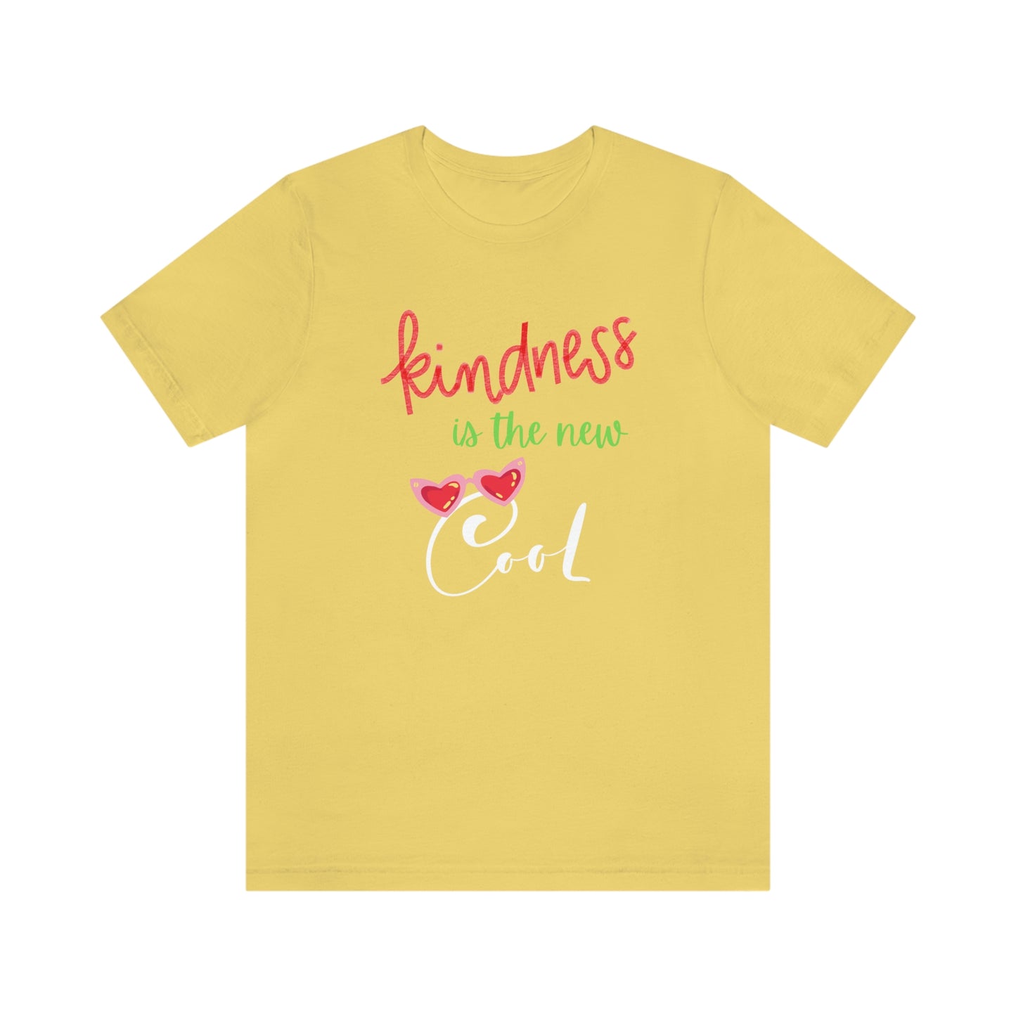 Kindness is the New Cool motivational tshirt, be kind tee, anti bullying tshirt, faith tee, mental health tshirt, nurse week tshirt, gift for mom, teacher gift