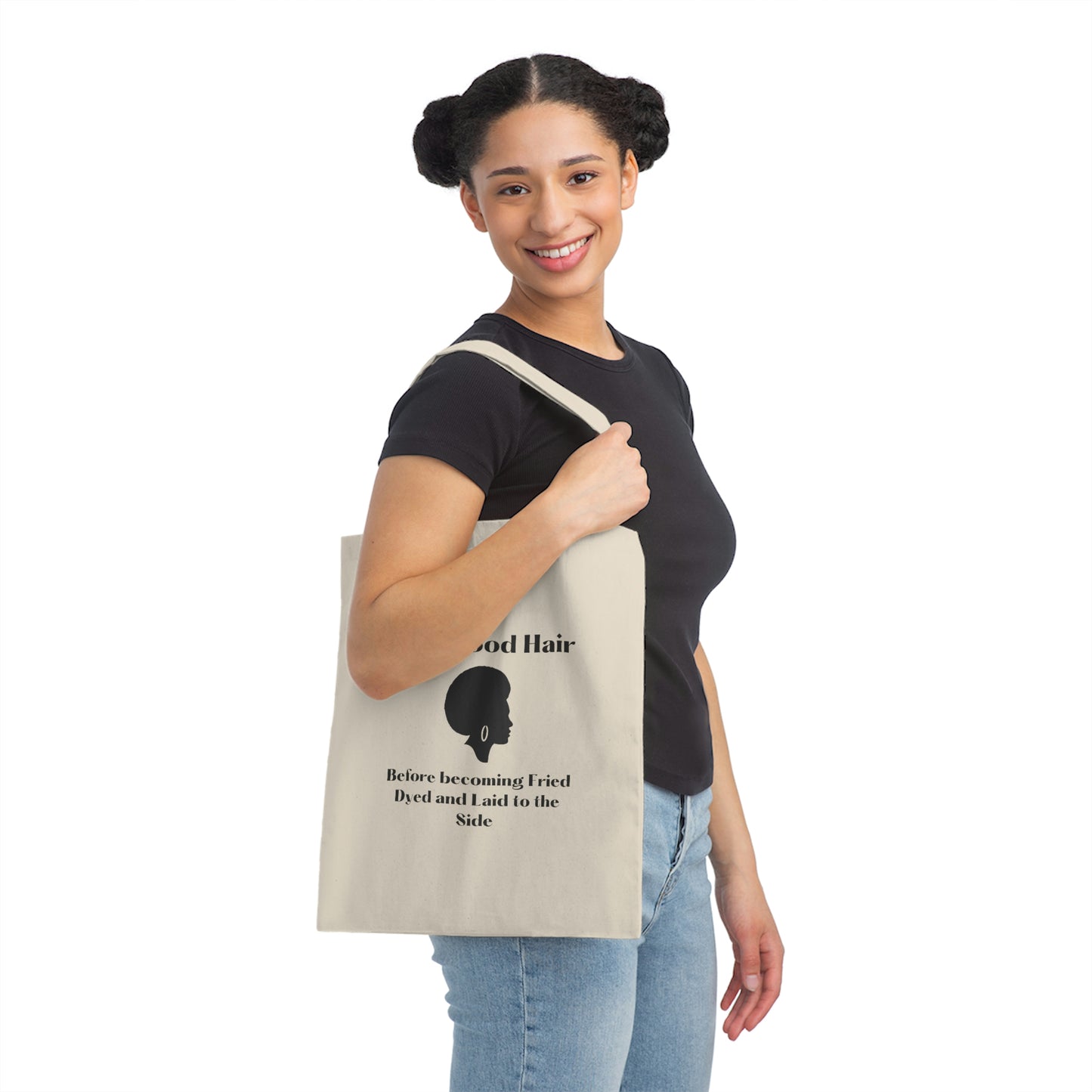 Religious Tote Bag-That Good Hair, Inspirational Natural Hair gift bag, Stylist gift bag, motivational bag for