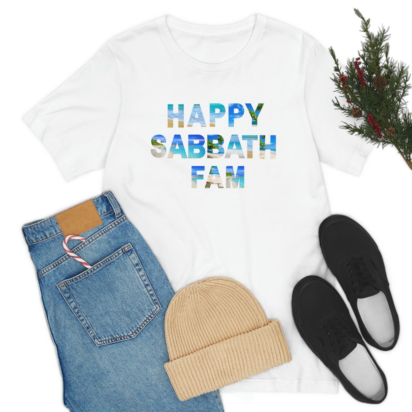 Happy Sabbath Fam Religious t-shirt, Christian gift tee, Hebrew tshirt, Sabbath tee, Family graphic tee , Israelite tshirt, 4th Commandment tee, 7th Day tshirt gift for mom or dad