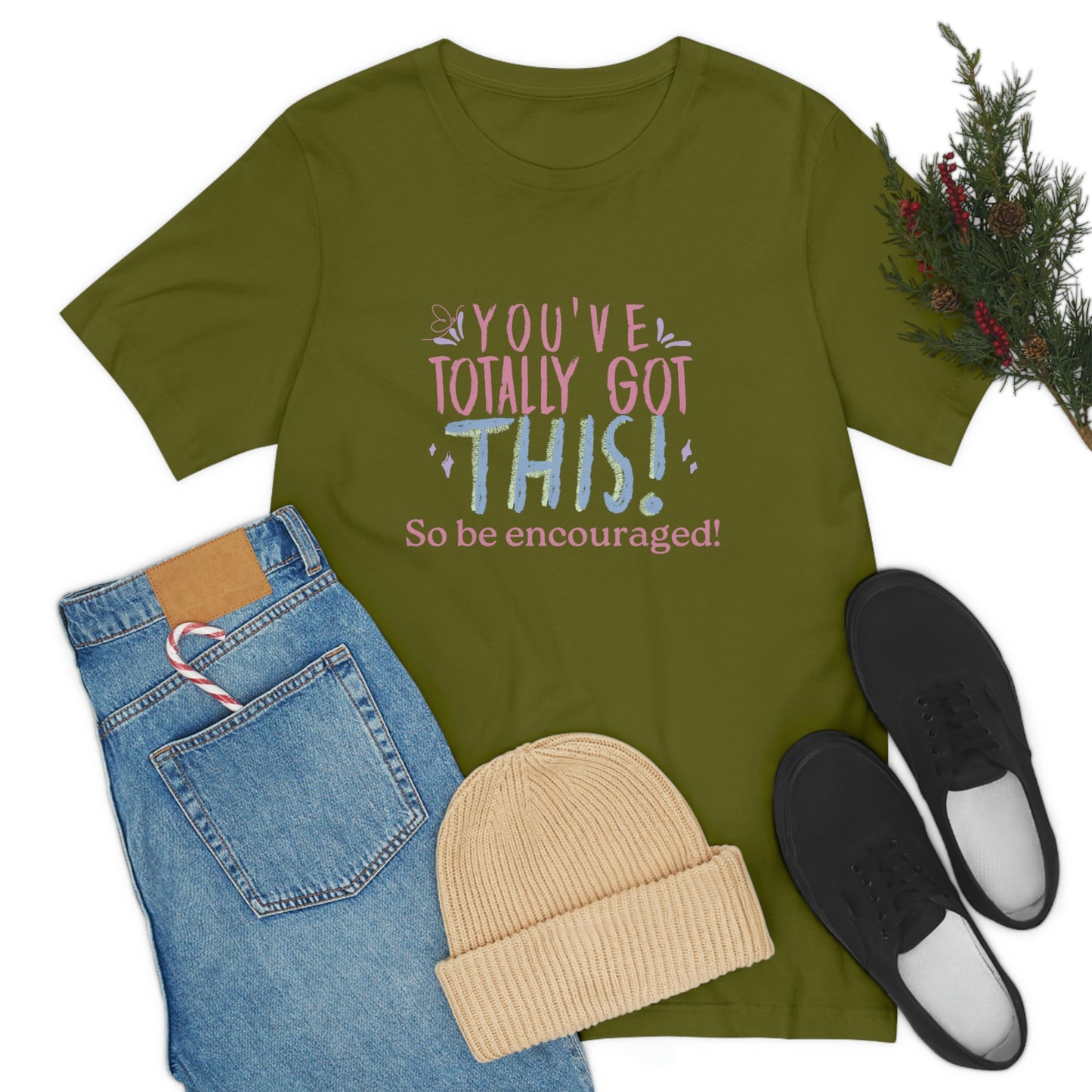 You've Totally Got This-Christian motivational t-shirt, Inspirational gift tee, teacher gift , nurses week gift, Bible tee, encouragement tshirt, graduation gift tee, birthday shirt