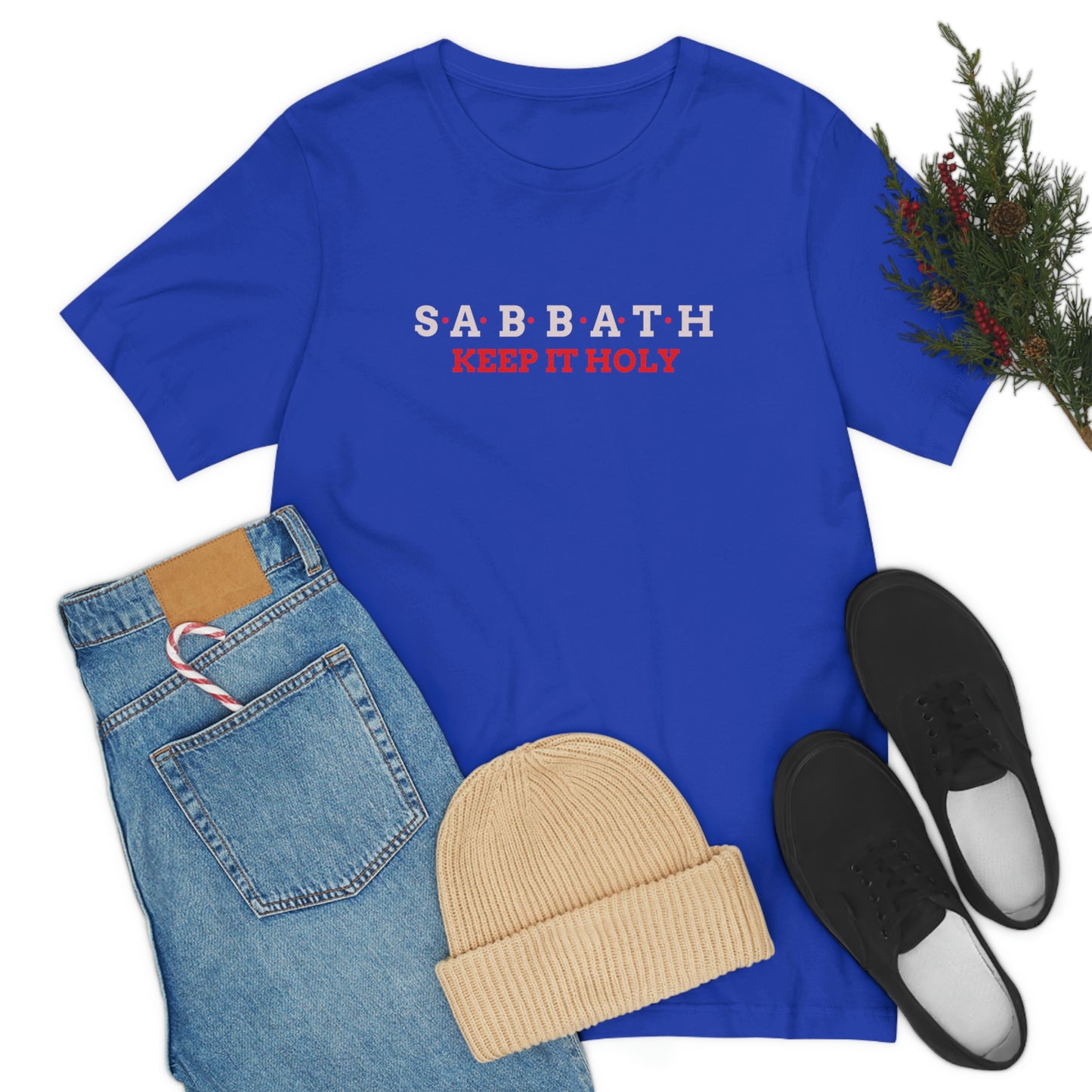 Sabbath Keep it Holy- Christian Sabbath Keepers tee, Hebrew t-shirt, Israelite tee, 4th Commandment tshirt, Royal Law tshirt, religious gift, day of rest tshirt, family tee