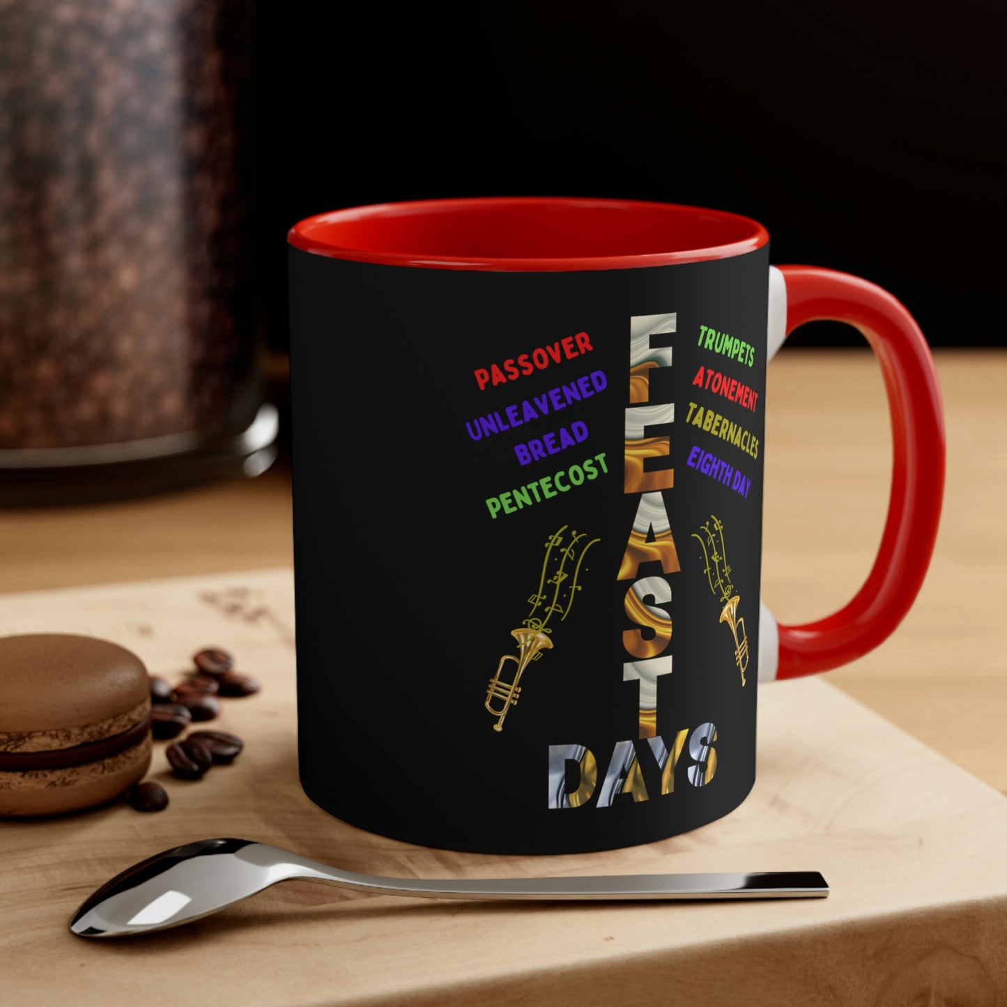 Christian Mug- Feast Days, Bible scriptures gift, Jesus mug, Religious coffee mug, Passover mug