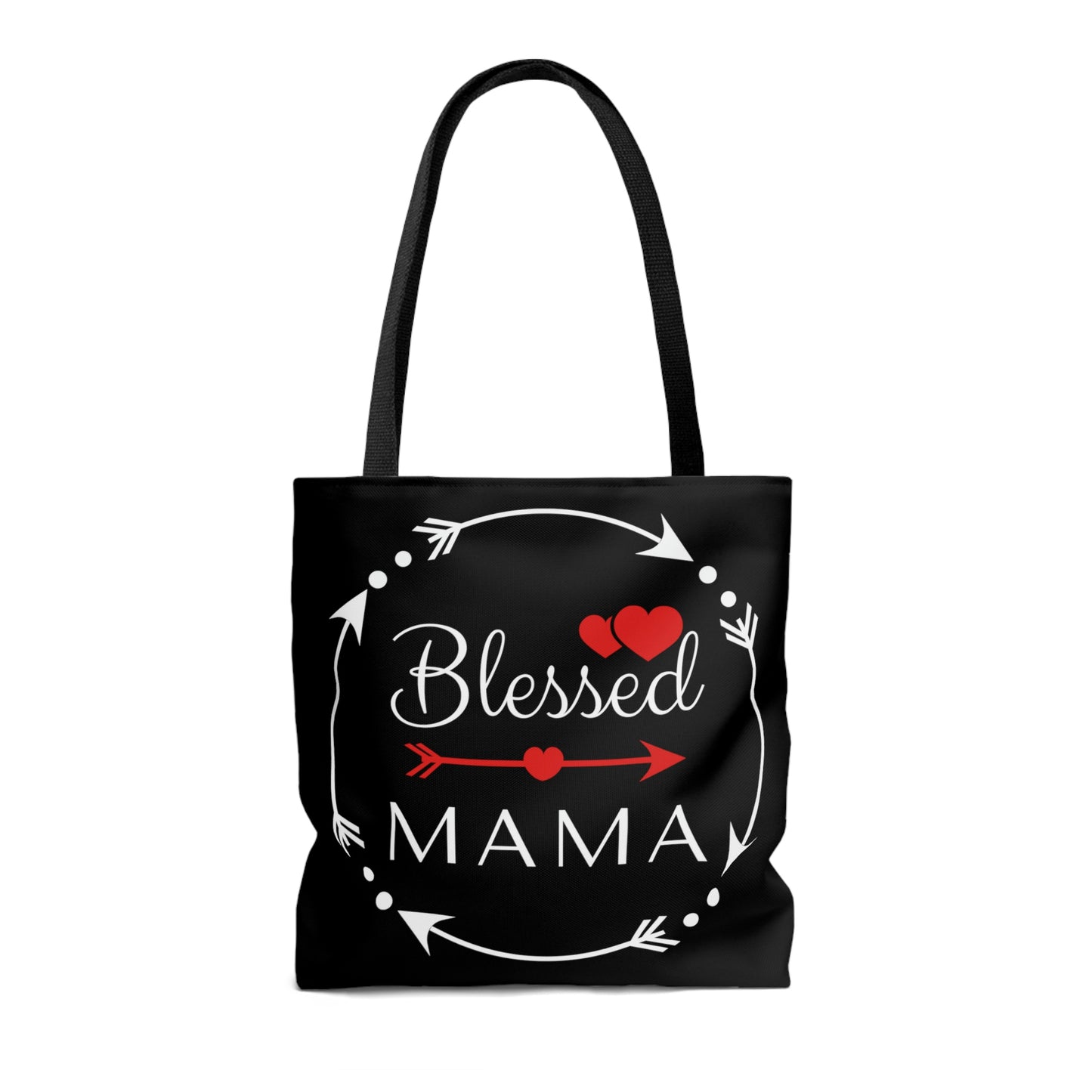 Religious Tote Bag- Blessed Mama, gift tote for Christian mother or wife, Inspirational tote bag