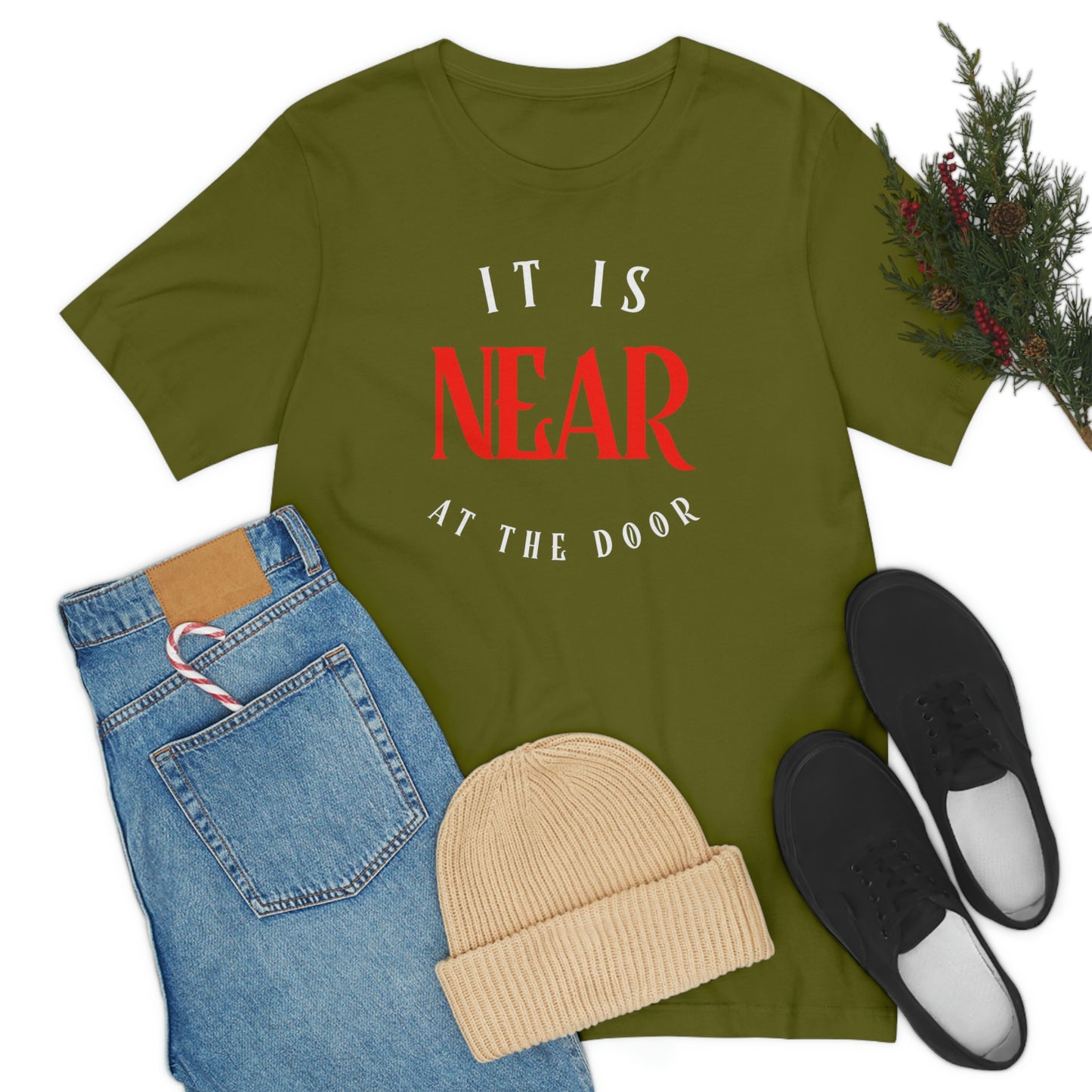 It is Near-At The Door! Christian end times t-shirt, Revelations tee, Apocalypse tshirt, Jesus second coming tee , Bible gift , Christian gift, Jesus second coming gift