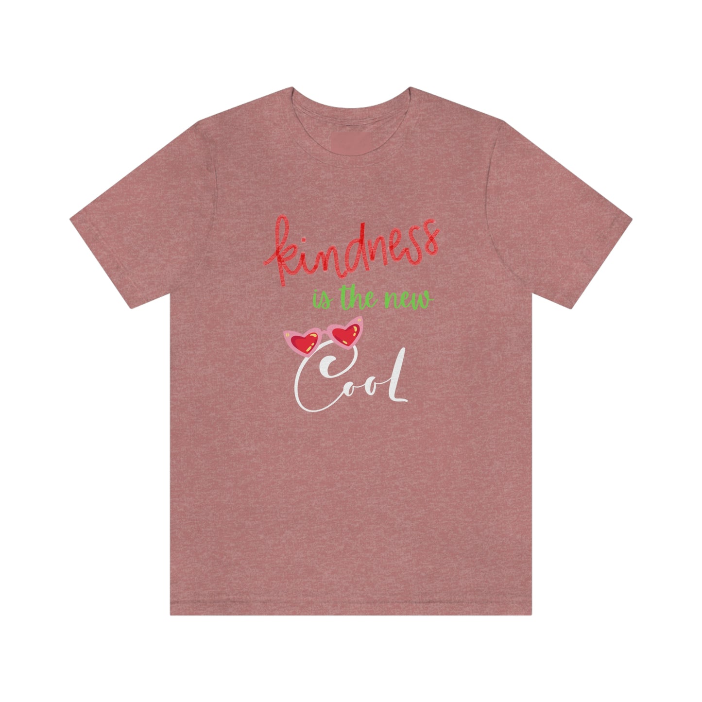 Kindness is the New Cool motivational tshirt, be kind tee, anti bullying tshirt, faith tee, mental health tshirt, nurse week tshirt, gift for mom, teacher gift