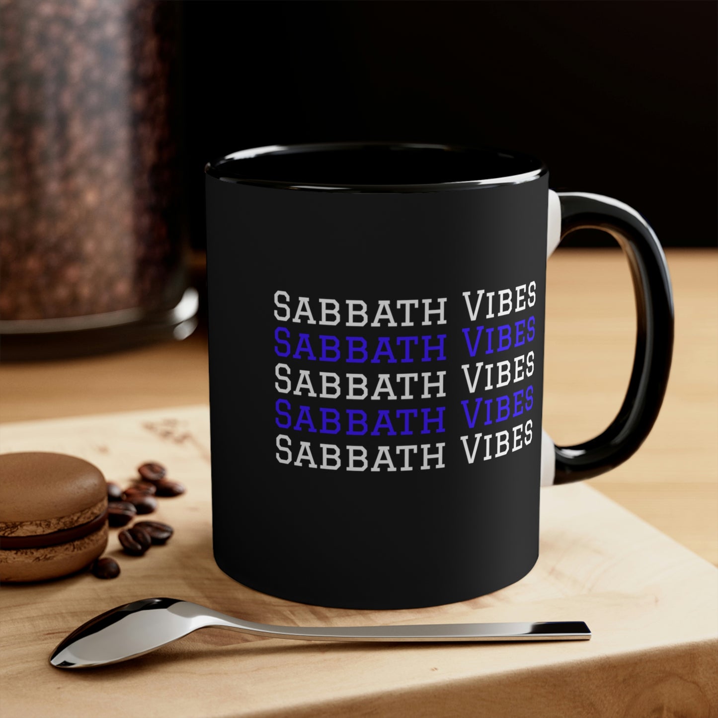 Christian Mug-  Sabbath Vibes, 4th Commandment mug, gift for him or her