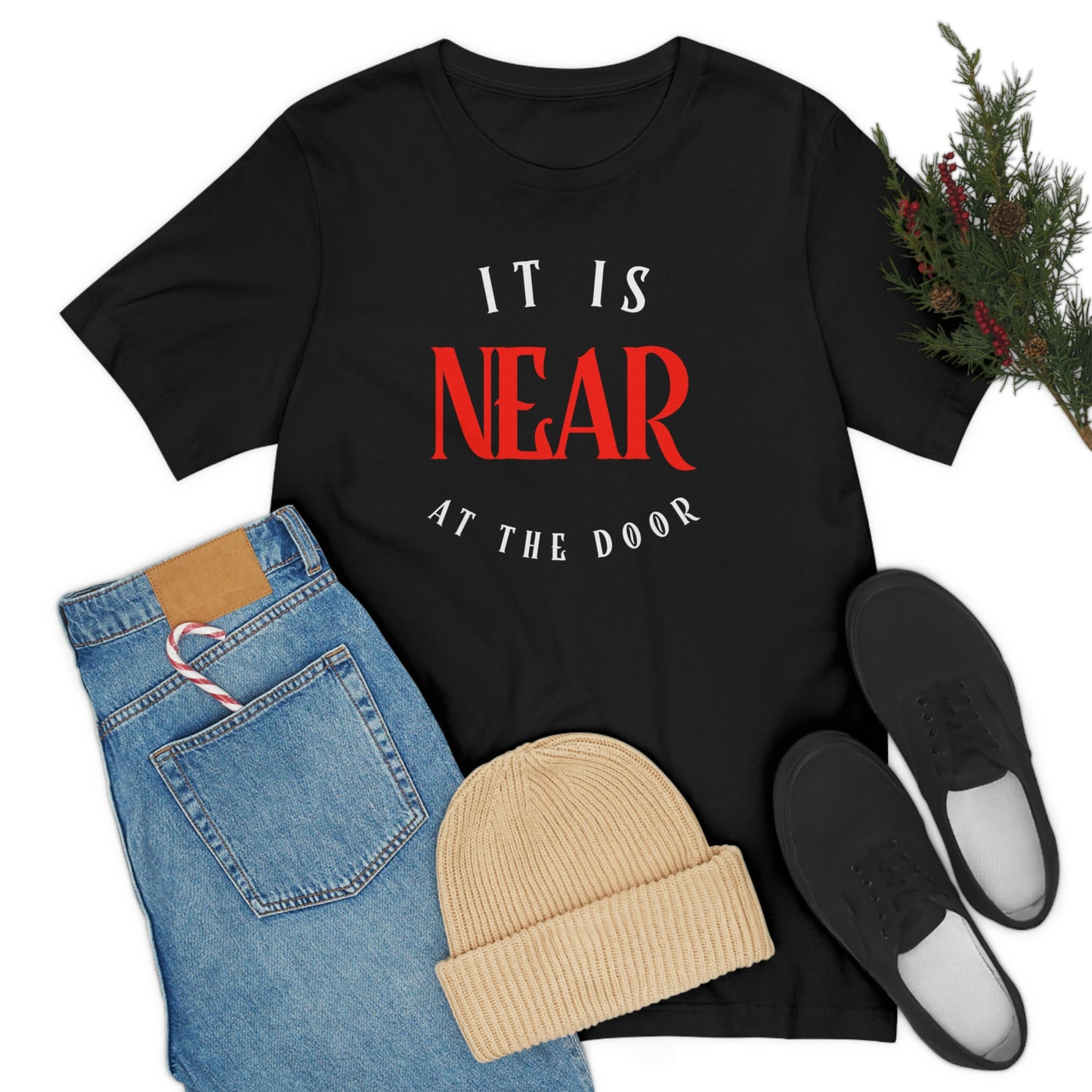 It is Near-At The Door! Christian end times t-shirt, Revelations tee, Apocalypse tshirt, Jesus second coming tee , Bible gift , Christian gift, Jesus second coming gift