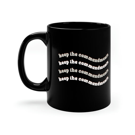 10 commandments coffee mug, *** See Matching Tee and Mousepad , 10 Commandments mug, Royal Law coffee mug, Inspirational gift for Christians, 